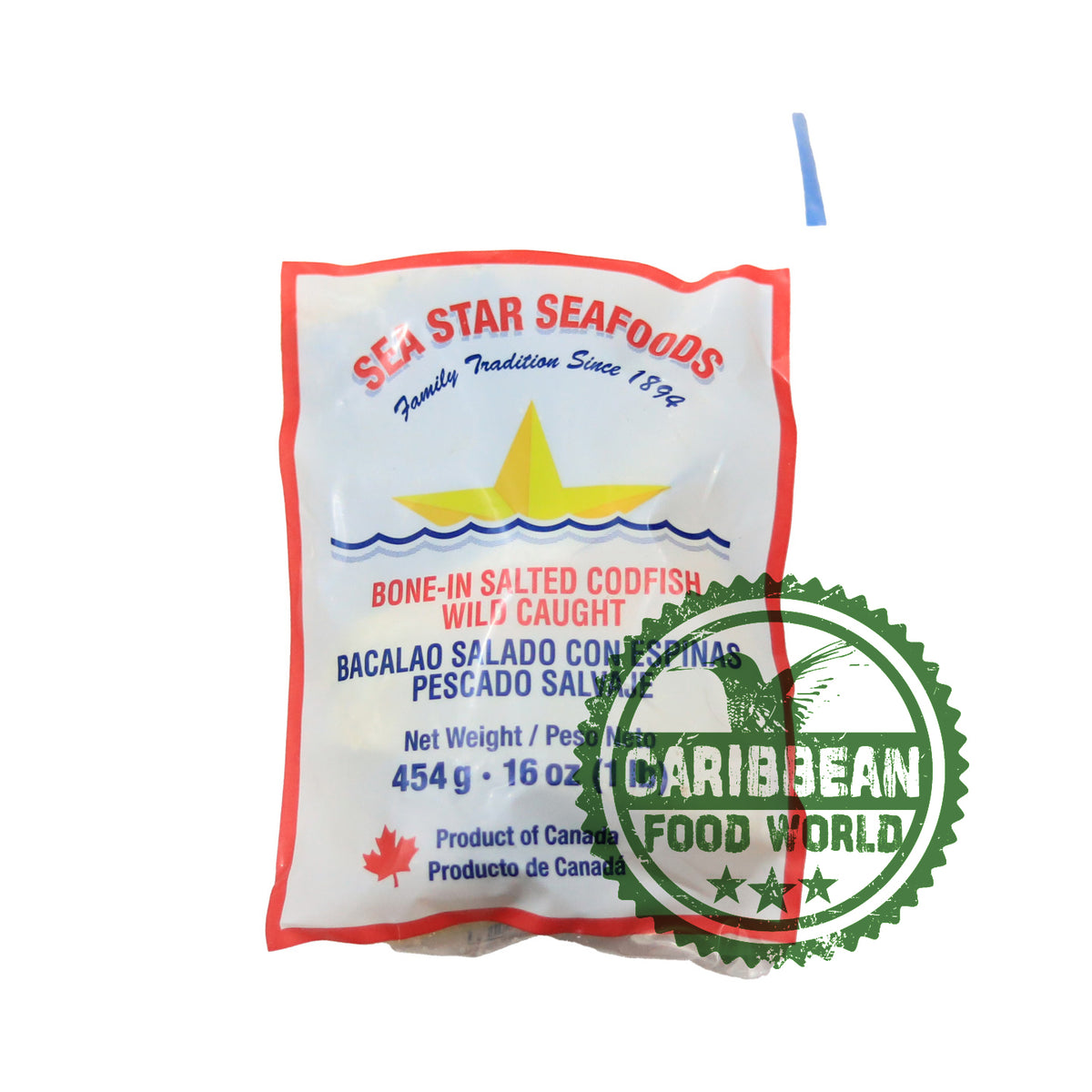 Sea Star Seafoods Bone-In Salted Codfish Wild Cought 16oz – Caribbean